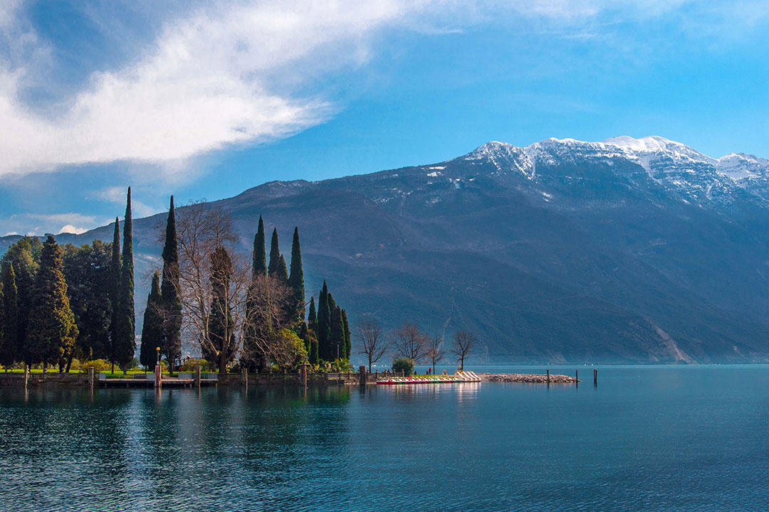 Lago de Garda, Italia